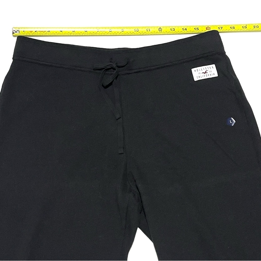 Hollister NWT Woman Black Jogger Sweat Pants Size L - Picture 11 of 13